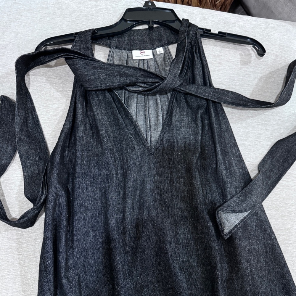AG Adriano Goldschmied Black Tank Top